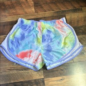 Colorful Tie-Dye Women's Shorts